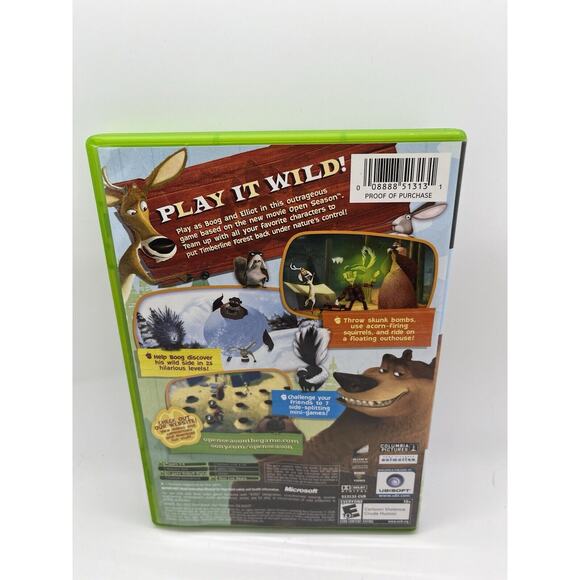 Open Season Original Microsoft Xbox Game Free Shipping- Tested - Picture 2 of 5